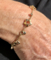 Preview: Gold Armband 750 GG 0,44 ct Brill.